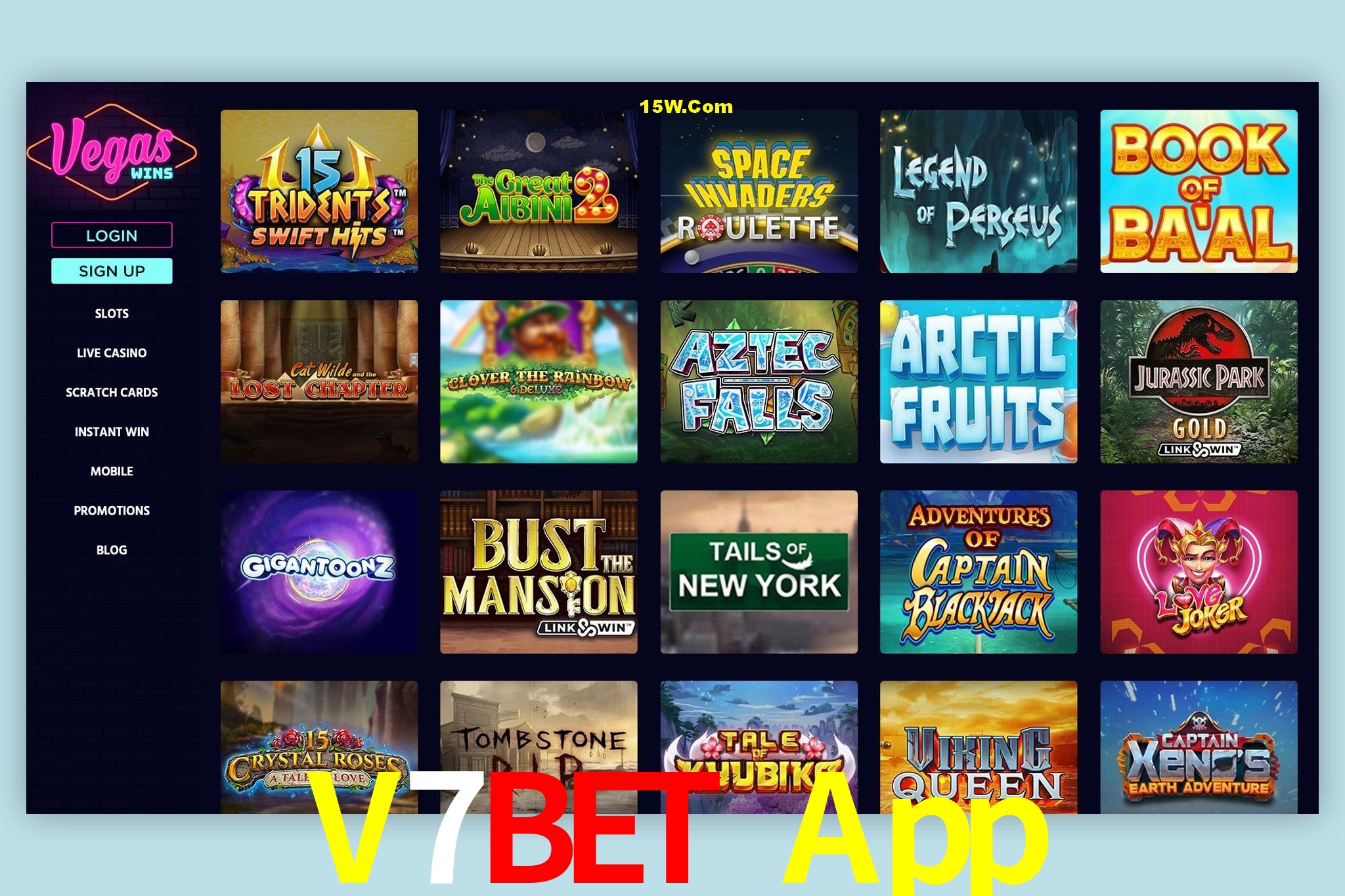 Welcome Bonus V7Bet App